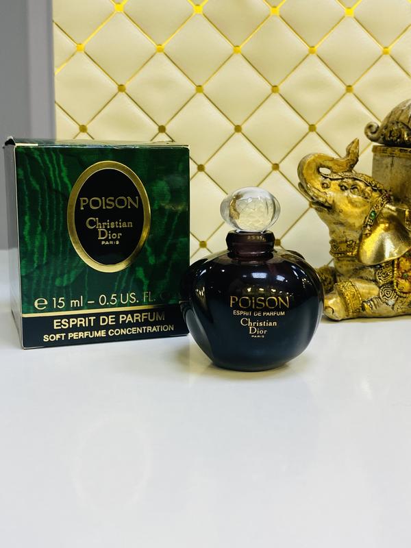Вінтаж christian dior poison esprit de parfum, оригінал, залишок