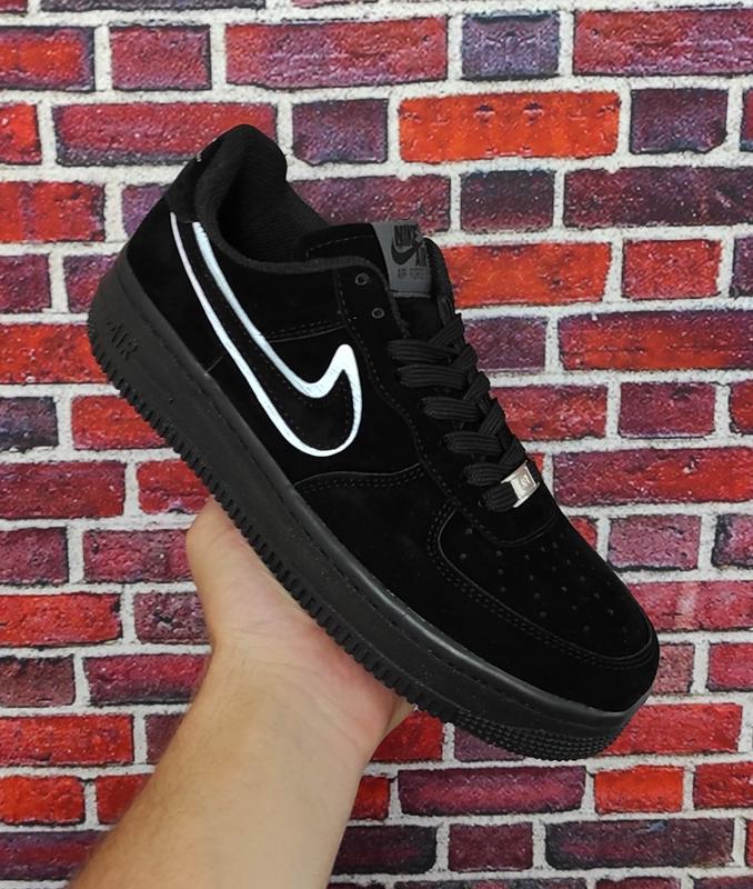 nike air force 1 black reflective 1700 98879413