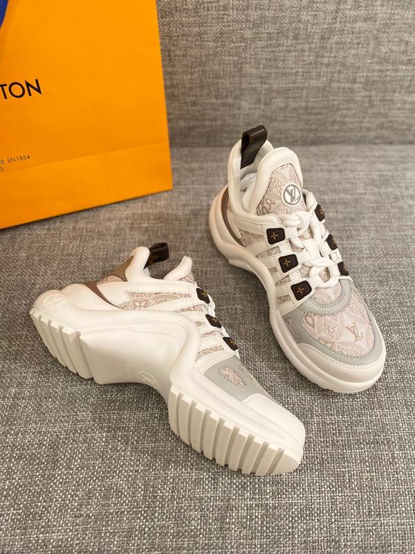 Жіночі білі кросівки луї віттон louis vuitton archlight trainers ...