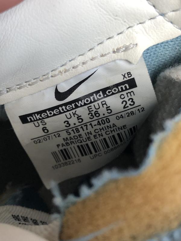 Nike wmns blazer mid suede 36,5р 23см крососвки оригинал кеды — цена 699  грн в каталоге Кроссовки ✓ Купить женские вещи по доступной цене на Шафе |  Украина #98960281