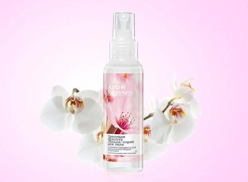 Avon спрей для тела Жасмин