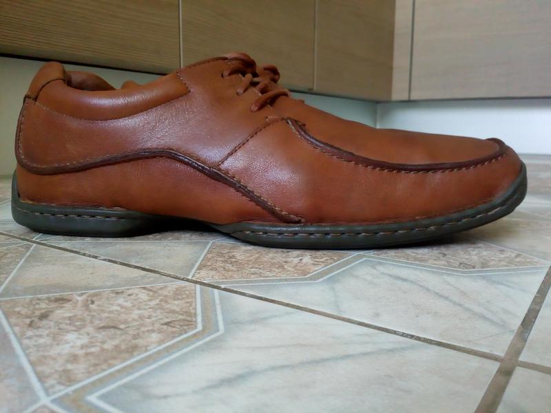 Кожаные мужские туфли clarks — цена 758 грн в каталоге Туфли Купить ...