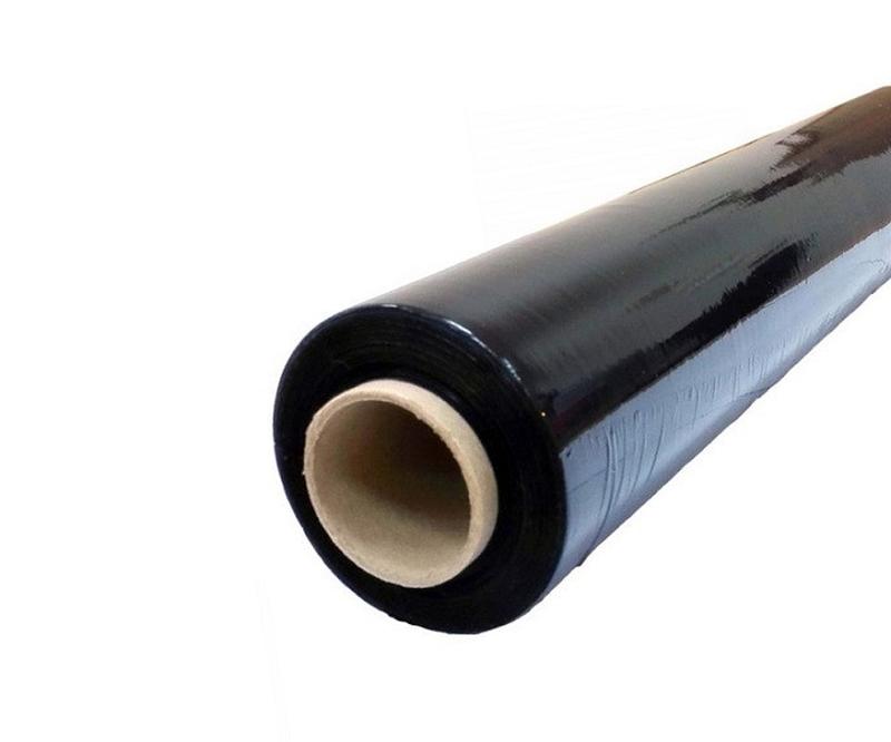 Стрейч плівка 20 мкм - 500 мм × 2.5 кг / 250 м чорна — ціна 276 грн у ...