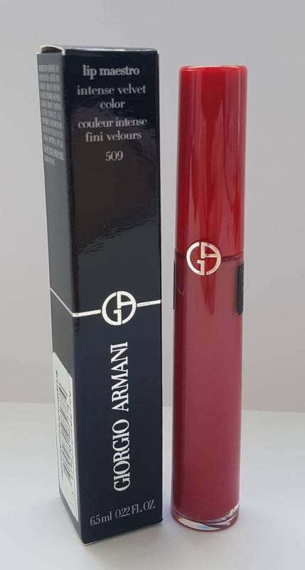 armani lip maestro 509