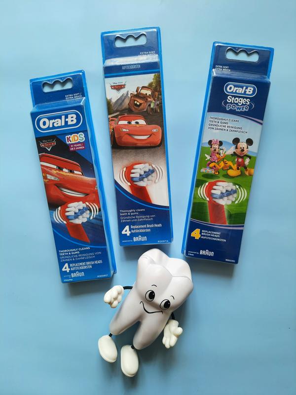 Oral-b/ braun дитячі! змінні насадки! поштучно! — цена 560 грн в каталоге Зубные  щетки ✓ Купить товары для красоты и здоровья по доступной цене на Шафе |  Украина #99411530