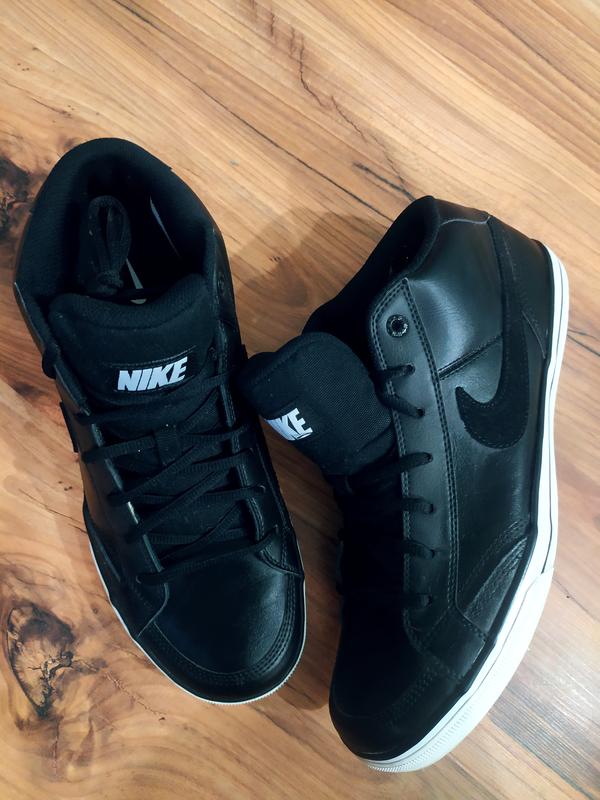 Кросівки зима. демісезонні шкіряні оригінал nike capri ii mid black leather  — цена 2200 грн в каталоге Кроссовки ✓ Купить мужские вещи по доступной  цене на Шафе | Украина #99606866