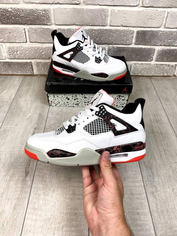 Кросівки чоловічі nike air jordan 4/кроссовки мужские найк аир джордан ...