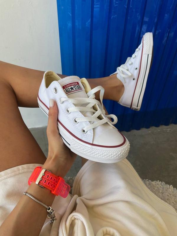 Конверсы converse low white classic конверси — цена 1550 грн в каталоге ...