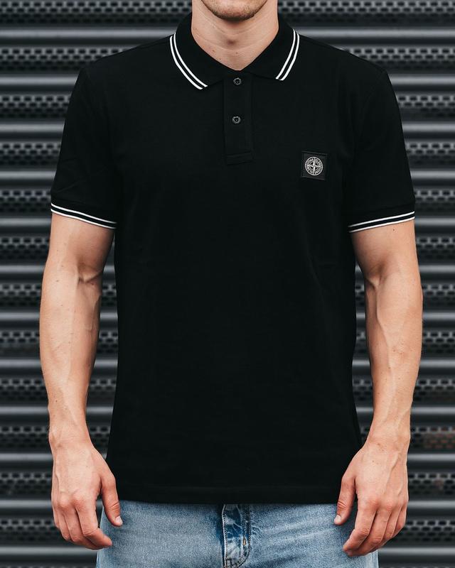 Футболка поло мужская stone island polo чоловіча футболка поло — цена ...