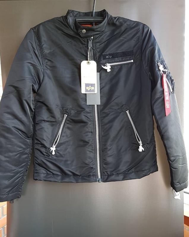 alpha industries machina biker jacket