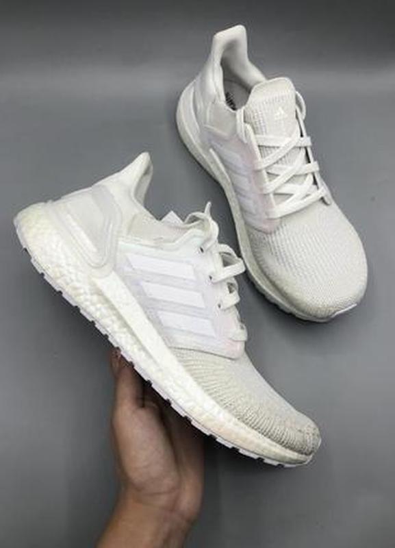 Кросівки adidas ultra boost 20 white iridescent (fw8721) оригінал 2021
