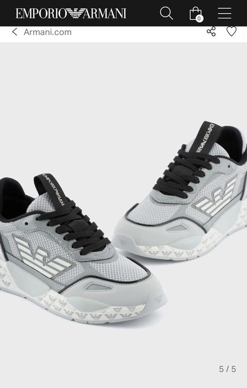 Кроссовки emporio armani — цена 5500 грн в каталоге Кроссовки Купить ...