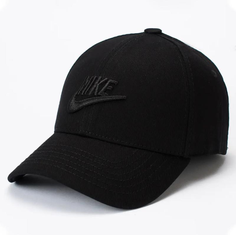 Бейсболка черная nike мужская/женская на лето, черный бейс найк летний ...