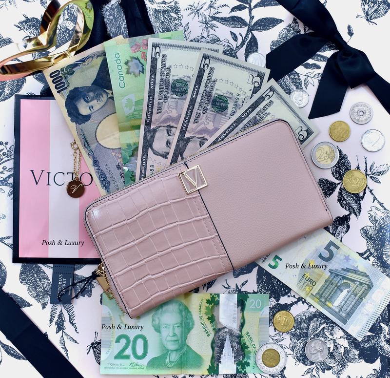 Большой женский кошелек, портмоне, клатч, визитница victorias secret ...