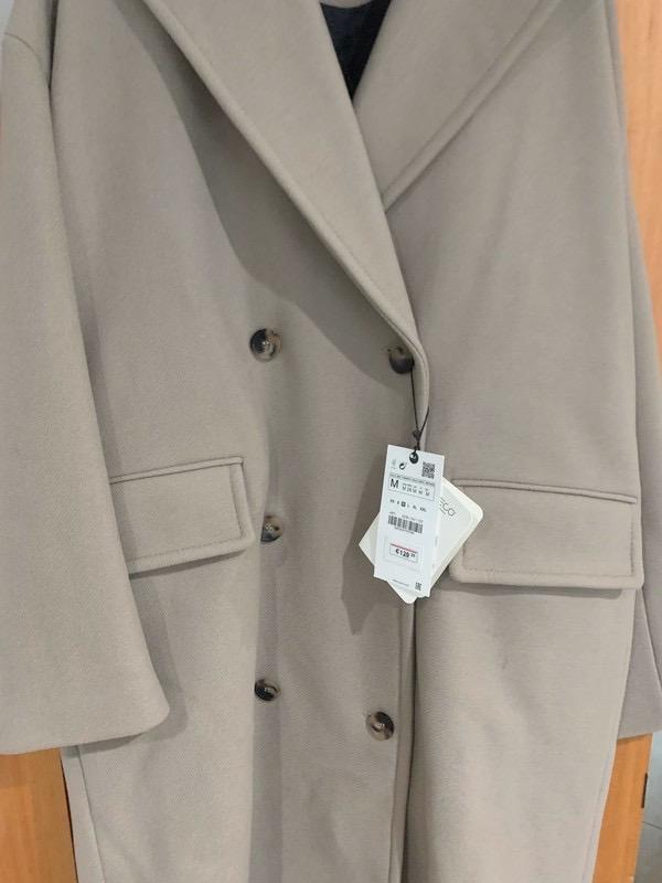 Нове пальто oversize zara 48/54 — ціна 4300 грн у каталозі Пальто ✓ Купити  жіночі речі за доступною ціною на Шафі | Україна #99649070