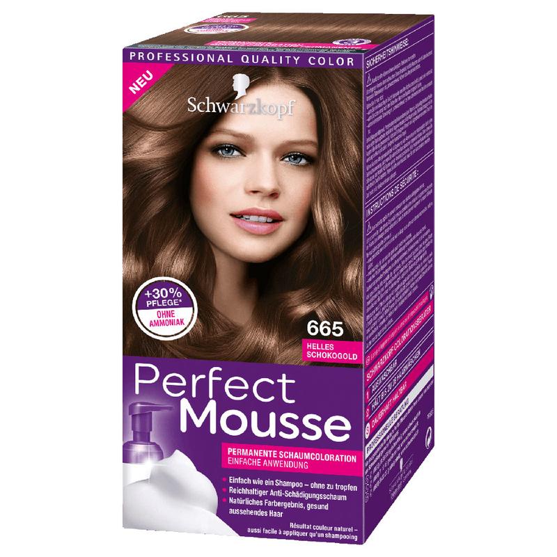 Schwarzkopf perfect mousse безамиачная краска мусс для волос стойкий ...