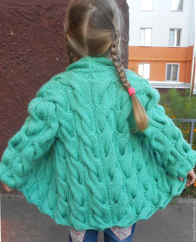 Вязаный кардиган Лало (Шиншилла) от Knit by Heart