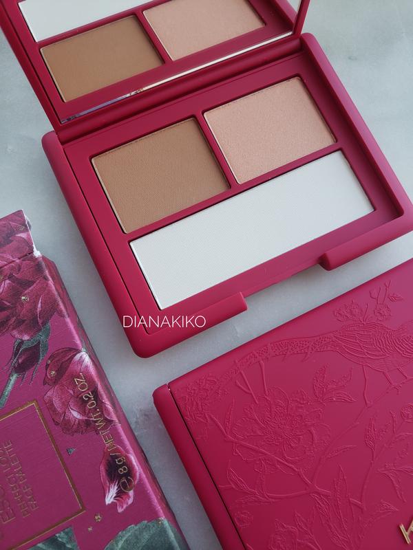 Kiko milano charming escape perfect look face palette палетка для