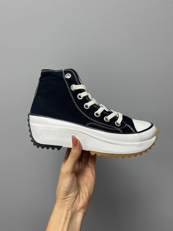Кеди жіночі converse run star hike black/кеды женские конверс — цена ...