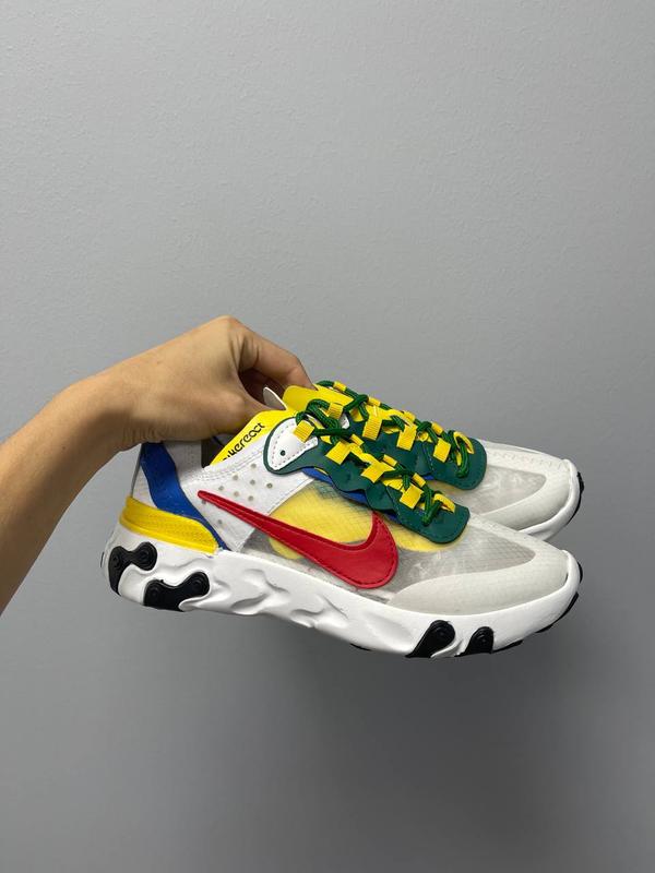 nike react element 87 yellow blue red nike 2350 101085371 nike air original