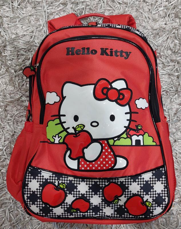 Школьный рюкзак для девочки мультфільм hello kitty. — цена 264 грн в ...