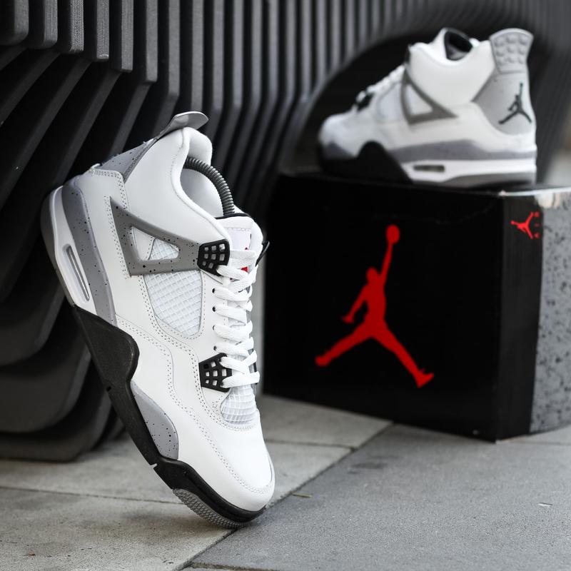 Кроссовки мужские nike air jordan 4 retroк/кросівки чоловічі найк аір ...