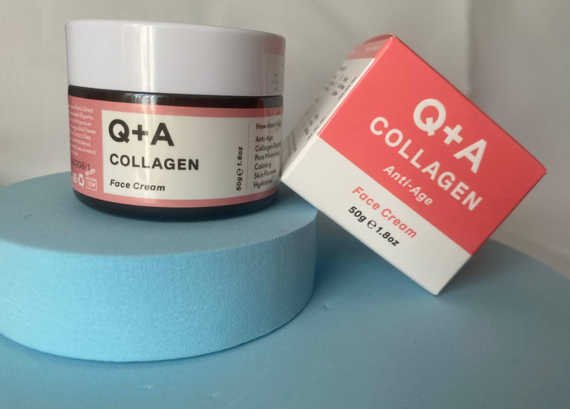 Крем для обличчя з колагеном q+a collagen face cream 50g — ціна 473 грн