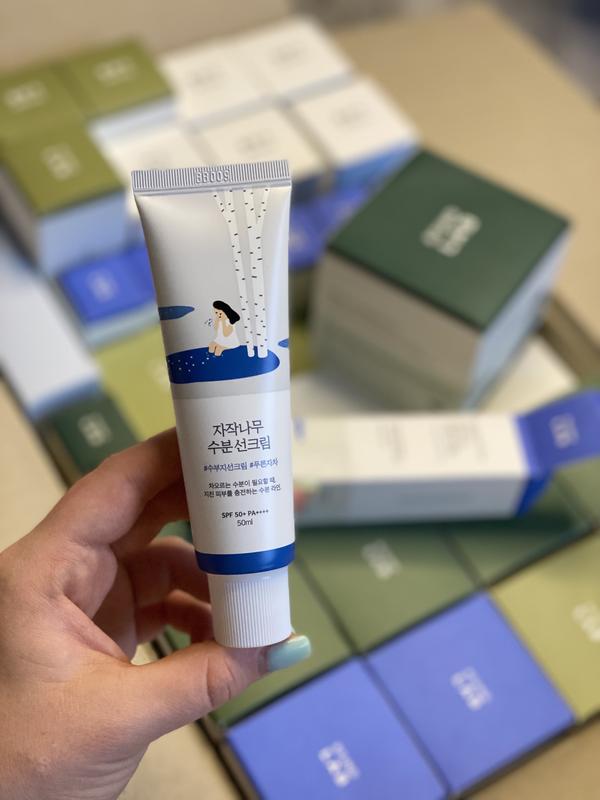 Сонцезахист з березовим соком round lab birch juice spf50+ pa++++ 50 ml ...