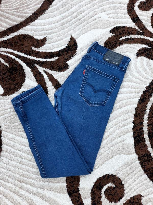 Мужские джинсы levis 512 original vintage / классические синие штаны от ...