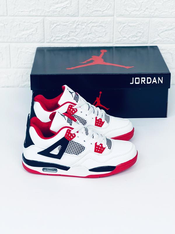 Кросівки чоловічі nike jordan 4 retro кроссовки мужские джордан бело ...