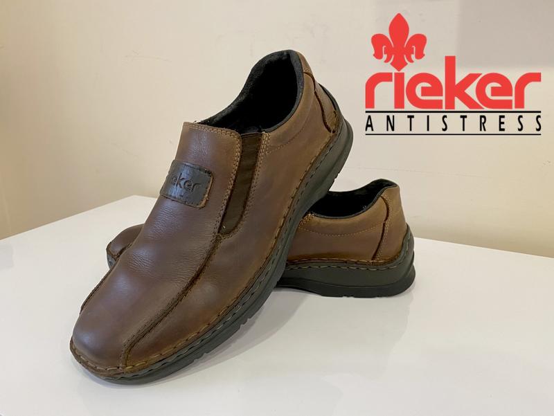 Мокасины rieker antistress rieker antistress extra weit 41/27 кожаные ...