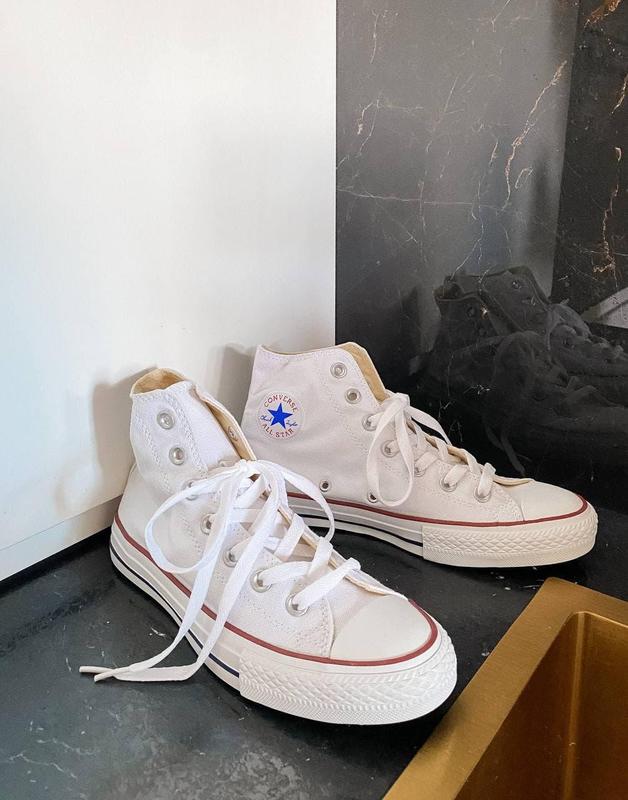 Чоловічі кеди converse classic high white мужские кеды конверсы — цена ...