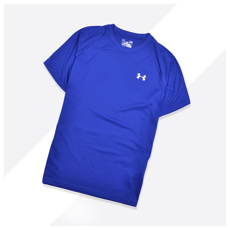 Under armour l / легка спортивна футболка в яскравому кольорі з лого ...