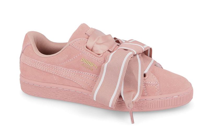 Жіночі кеди пума puma suede heart satin ii — цена 800 грн в каталоге ...