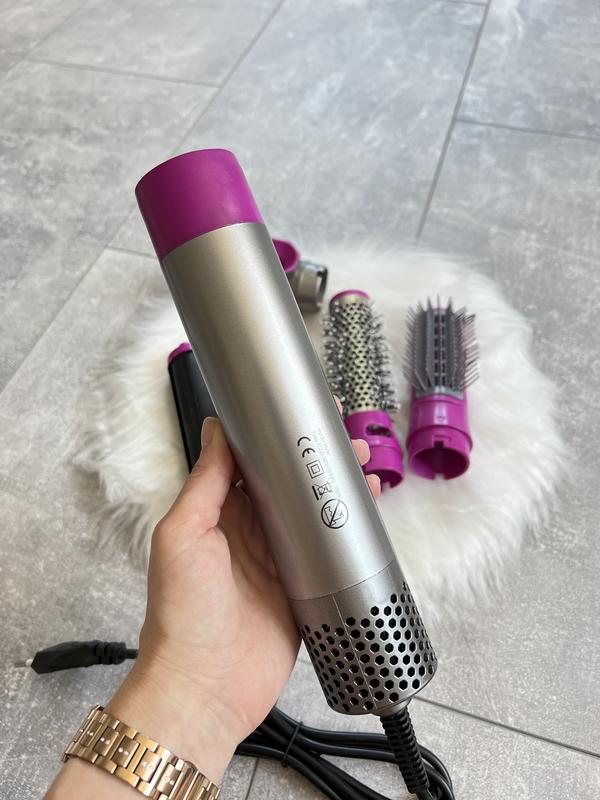 Мультистайлер 5в1 в стиле dyson / фен, плойка, расчёска / стайлер для ...