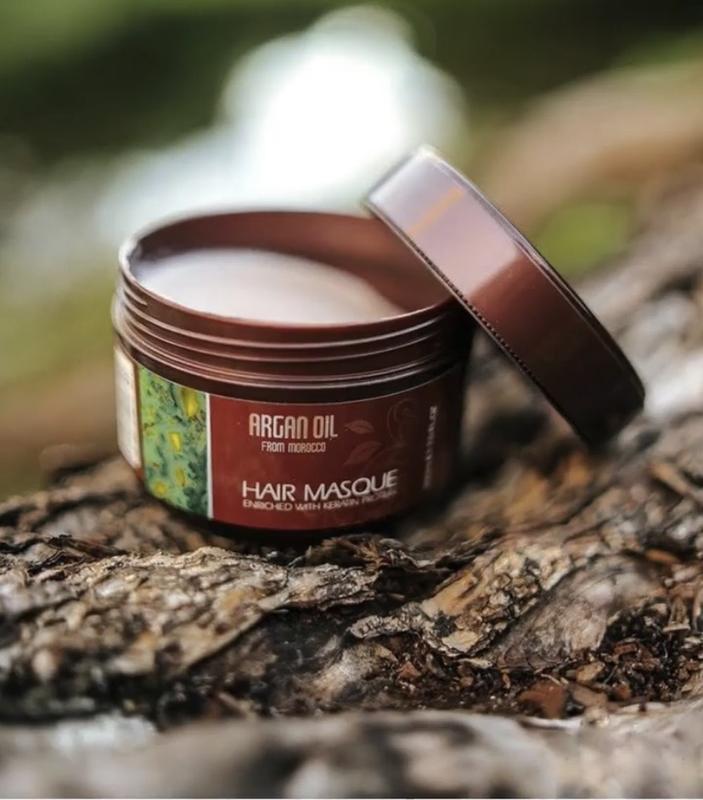 Маска для волос с протеинами и кератином 200 мл, morocco argan oil ...