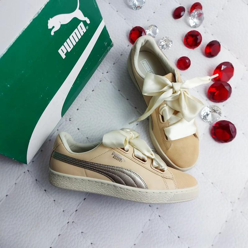 Puma basket up heart sales
