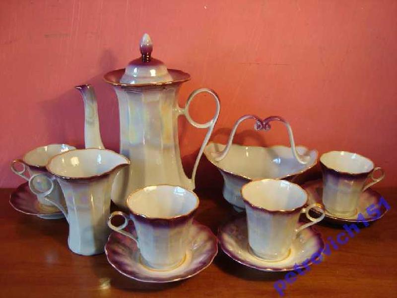 Кофейный сервиз фарфор ссср коростень №121 — цена 300 грн в каталоге ...