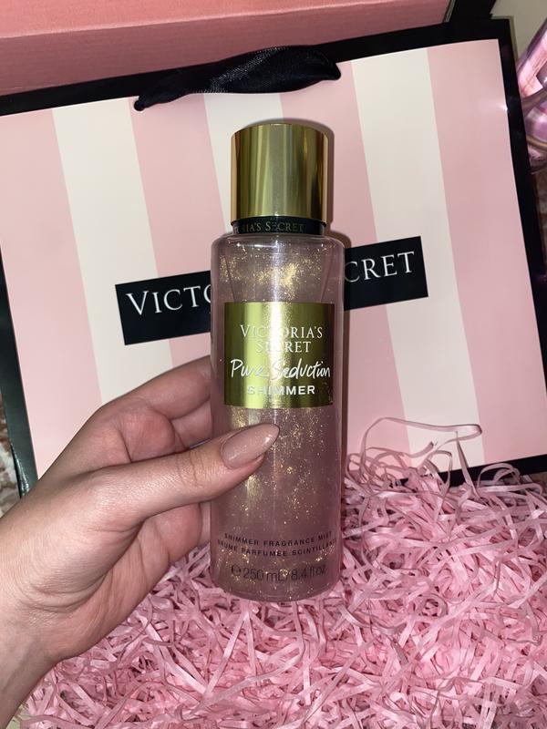 Спрей для тіла pure seduction з шиммером victoria's secret мист для ...