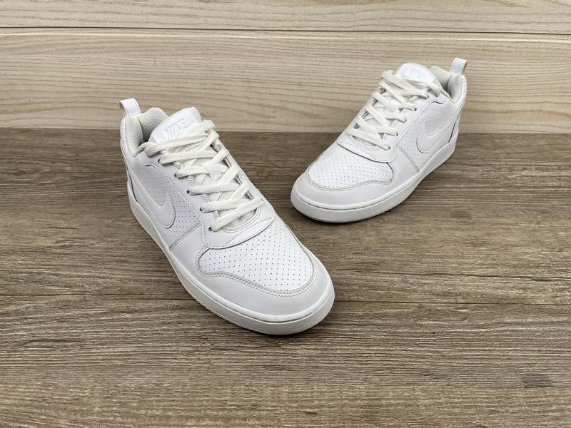Кроссовки nike court borough air force мужские белые кожаные 41 orig ...