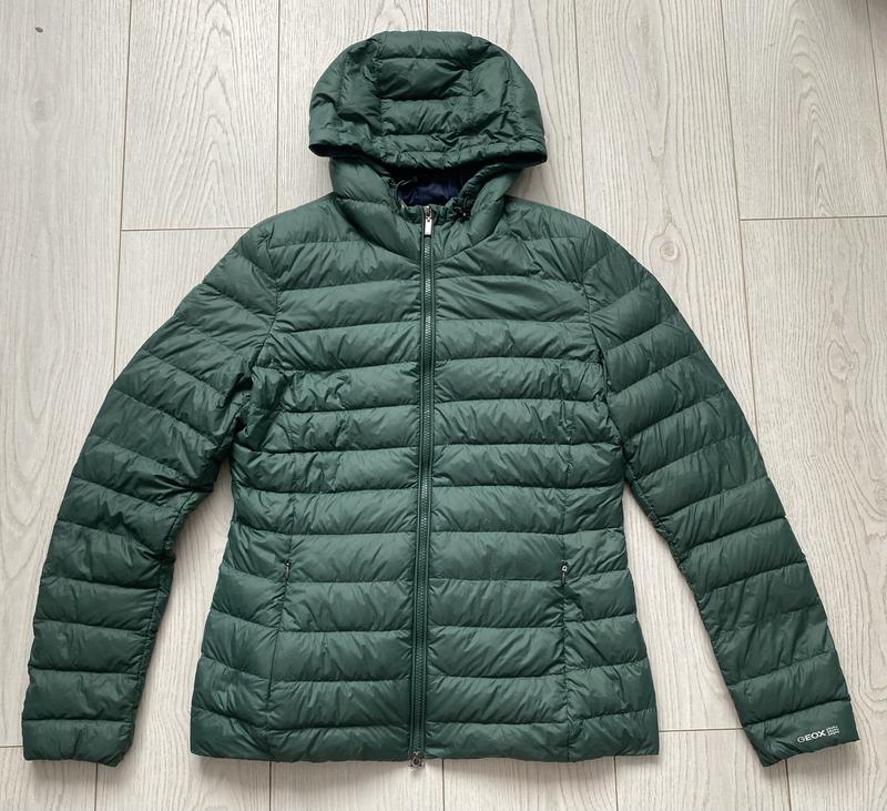 Жіноча куртка пуховик geox respira outwear breathing system — ціна 799 ...