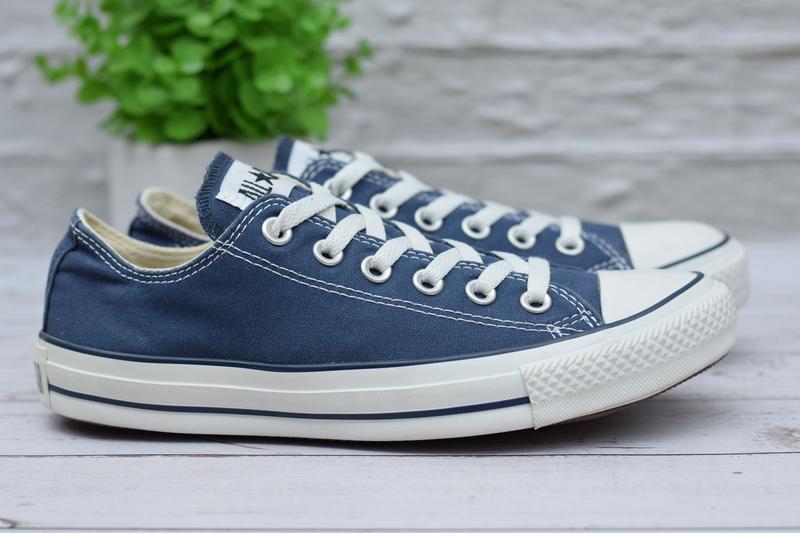 39 размер. синие кеды converse all star, конверс. оригинал — цена 700 ...