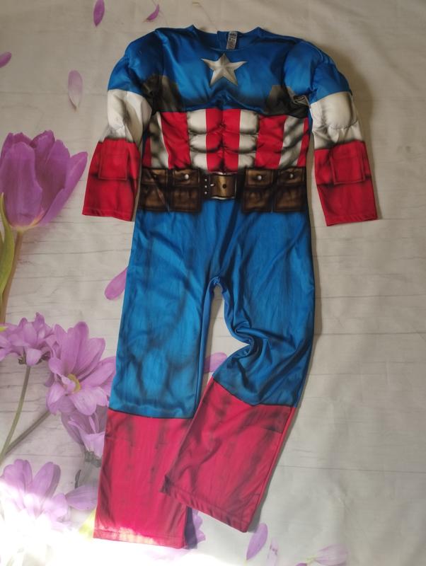 Карнавальный костюм капитан америка супергерой марвел — ціна 300 грн у ...