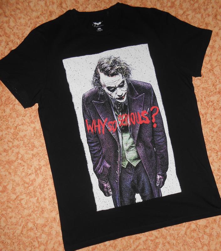 Футболка джокер/ the joker мерч batman/why so serious? — цена 280 грн в
