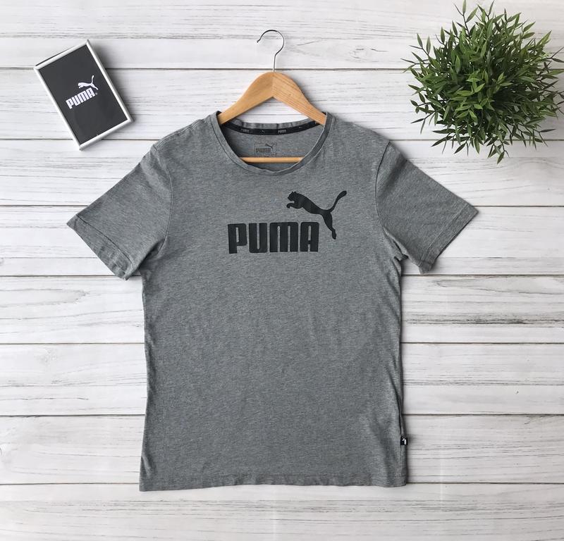 Мужская серая футболка майка puma пума оригинал — цена 300 грн в ...