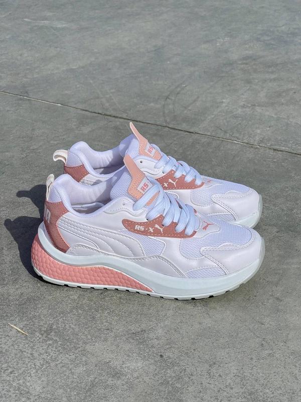 Кросівки puma rs-x ‘white pink’ — цена 1650 грн в каталоге Кроссовки ...