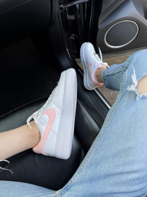 Nike air force 1 07 white oracle pink best sale