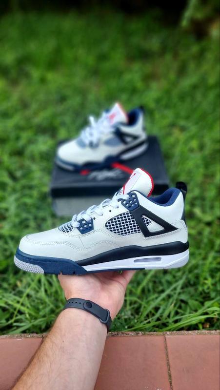 Кросівки чоловічі nike air jordan 4/кроссовки мужские найк аир джордан ...