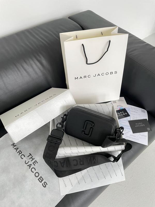 👜 marc jacobs the snapshot total black (арт: 02078) сумка марк джейкобс ...