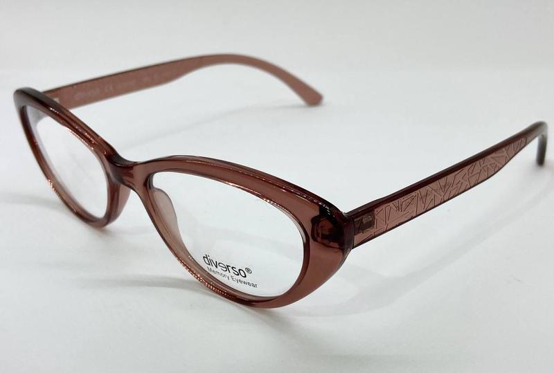 Гибкая оправа под установку линз качественная турецкая коричневая ...